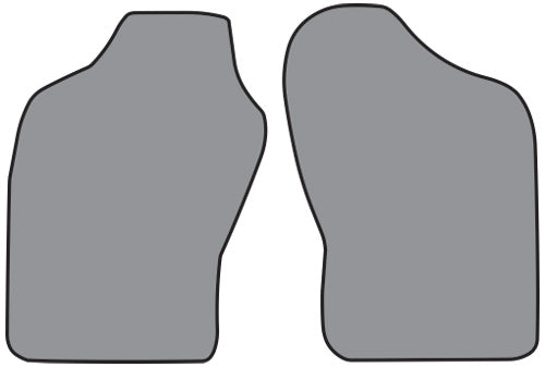 1987 Dodge Ram 50 Floor Mat 2pc Cutpile (DO576F)