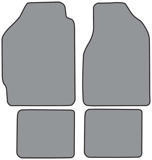 1987-1994 Dodge Shadow Floor Mat 4pc Cutpile (DO682F, FM18R)