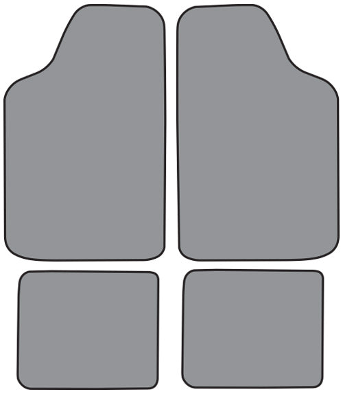 1978-1980 Ford Fiesta Floor Mat 4pc Cutpile (FO254F, FM18R)