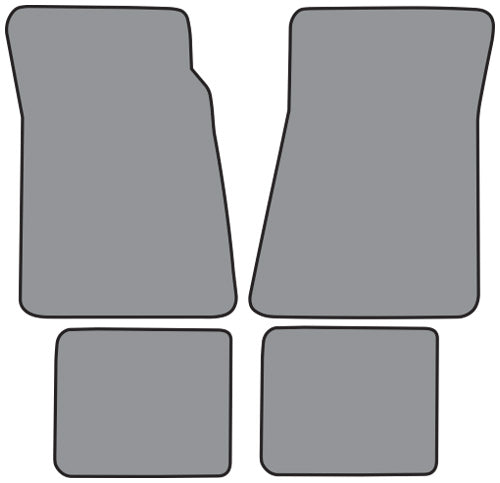 1983-1984 Ford LTD Floor Mat 4pc Cutpile (FO323F, FM18R)