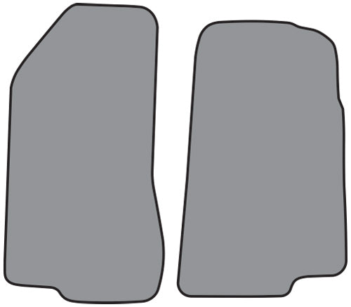 1991 Ford E-150 Econoline Floor Mat Frt Row 2pc Cutpile (FO465F)