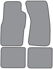 1989-1997 Ford Thunderbird Floor Mat 4pc Cutpile (FM275F, FM18R)