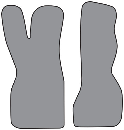1970-1973 Chevrolet G10 Van Floor Mat 2pc Loop (GM358F)