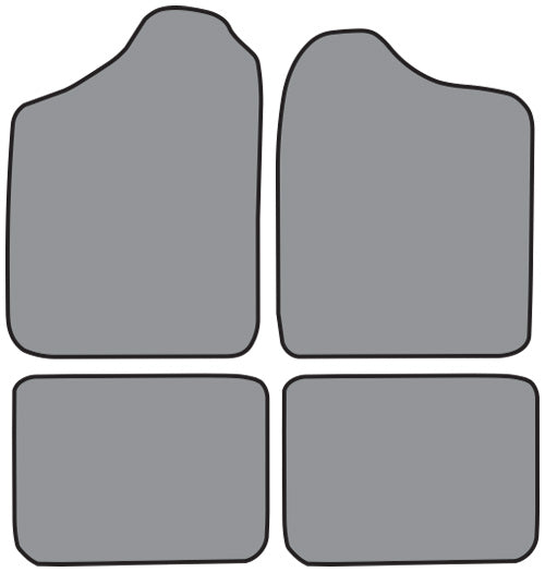 1986-1991 Isuzu Trooper Floor Mat 4pc Cutpile (IS622, IS622R)