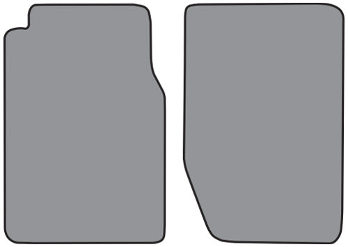 1969-1970 Jeep J-3600 Floor Mat 2pc Loop (JE268F)