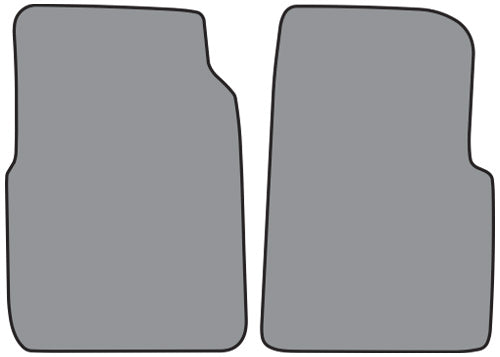 1978 Mazda B1800 Floor Mat 2pc Cutpile (MA166F)