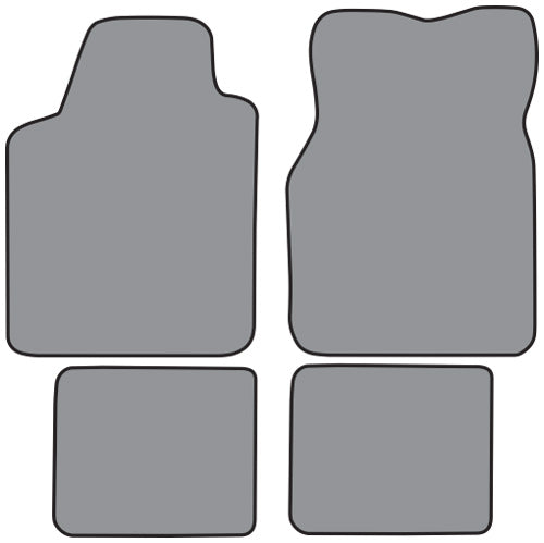 1988-1992 Mazda MX-6 Floor Mat 4pc Cutpile (MA787F, FM18R)