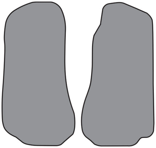 1968-1975 MG MGB GT Floor Mat 2pc Cutpile (FM383F)