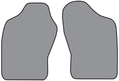 1983-1987 Mitsubishi Mighty Max Floor Mat 2pc Cutpile (MI556F)