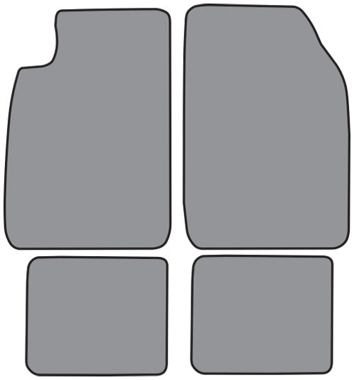 1991-1994 Nissan Sentra Floor Mat 4pc Cutpile (NI9194F, FM18R)