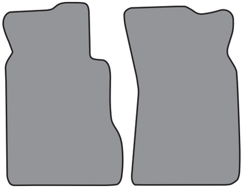 1981-1983 Toyota Pickup Reg Cab Floor Mat 2pc Cutpile (TO386F)