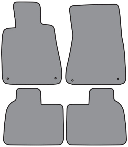 1990-1994 Lexus LS400 Floor Mat 4pc Cutpile (P11, P11R)