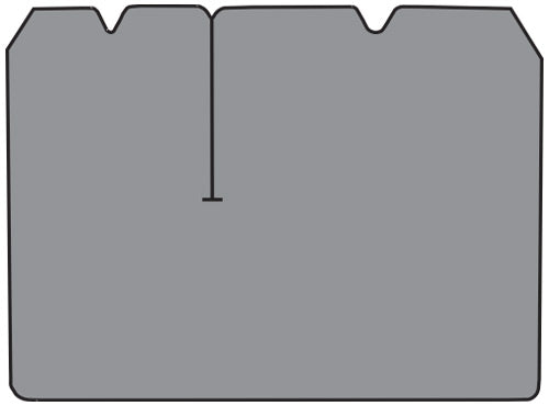 1980-1982 Chevrolet Corvette Cargo Mat 1pc Cutpile (BP34)