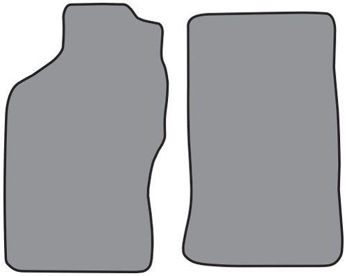 1995-2000 Toyota Tacoma Reg Cab Floor Mat 2pc Cutpile (FM160F)