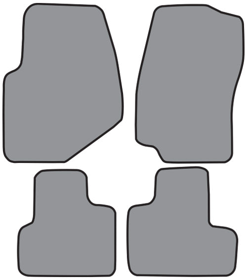 2002-2004 Oldsmobile Bravada Floor Mat 4pc Cutpile (FM282, FM282R)