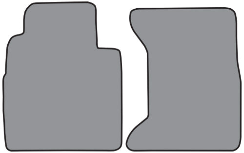 1989-1993 Dodge D350 Floor Mat 2pc Cutpile (FM365F)