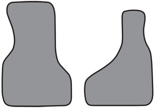 1985-2000 Chevrolet Astro Floor Mat Frt Row 2pc Cutpile (FM155F)