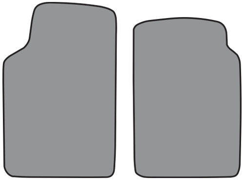 1959-1973 Jeep CJ5 Floor Mat Frt Row 2pc Loop (FM204F)