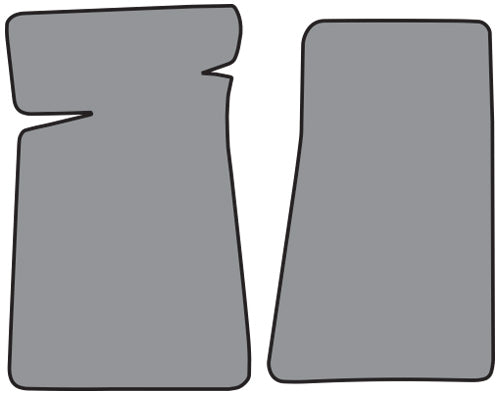 1978-1987 Chevrolet El Camino Floor Mat 2pc Cutpile (FM46F)