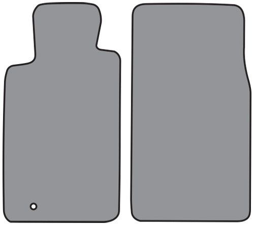 2002-2005 Ford Thunderbird Floor Mat Frt Row 2pc Cutpile (FO33F)