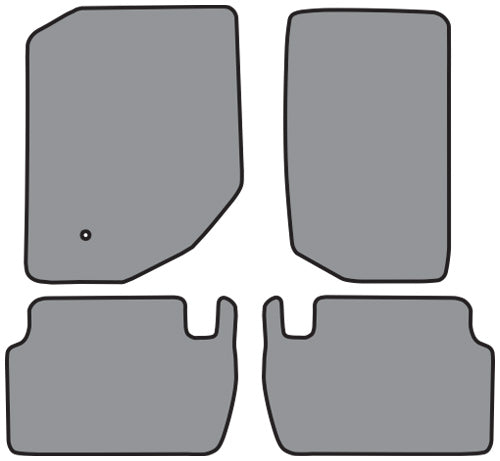 2007-2009 Chrysler Aspen Floor Mat 4pc Cutpile (FM302, FM302R)