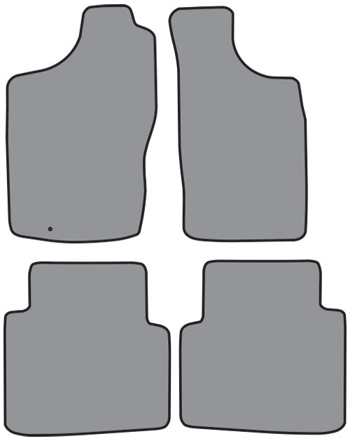 2000-2004 Nissan Xterra Floor Mat 4pc Cutpile (FM294, FM294R)