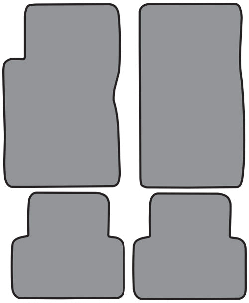 2003-2007 Cadillac CTS Floor Mat 4pc Cutpile (FM318, FM318R)