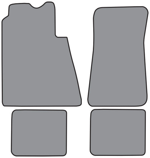 1965-1970 Buick Wildcat Floor Mat 4pc Loop (FM323F, FM18R)
