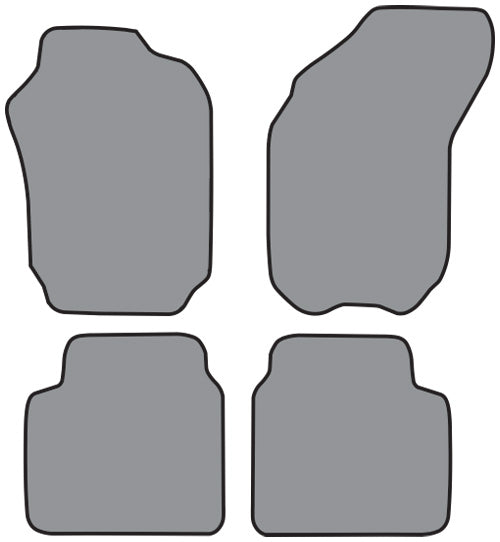 1987-1989 Nissan Stanza Floor Mat 4pc Cutpile (A5111, A5111R)