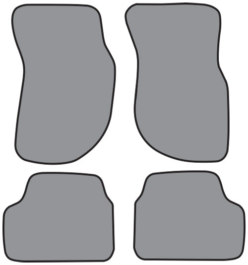 1988-1990 Volvo 760 Floor Mat 4pc Cutpile (A5160, A5160R)