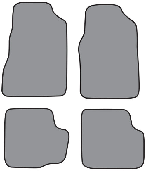 1970-1971 American Motors Gremlin Floor Mat 4pc Loop (A5179, A5179R)