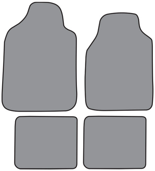 1993-1997 Eagle Vision Floor Mat 4pc Cutpile (A5202F, FM18R)