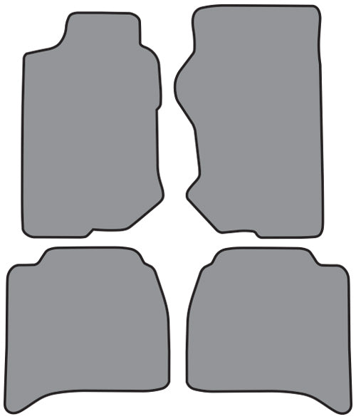 1998-2002 Isuzu Rodeo Floor Mat 4pc Cutpile (P548, P548R)