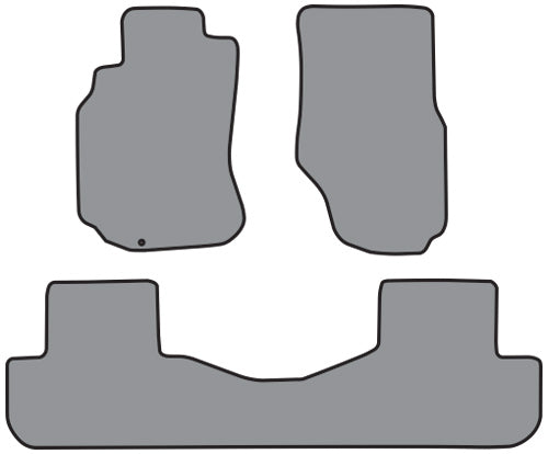 2003-2005 Infiniti G35 Sedan 2pc Frts & 1pc Rr Floor Mat Cutpile (A5337, A5337R)