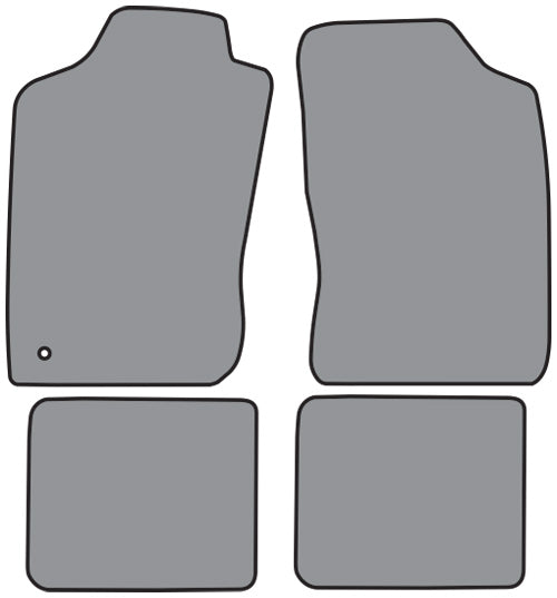 1990-2002 Toyota 4Runner Floor Mat 4pc Cutpile (FMA5342, FM18R)