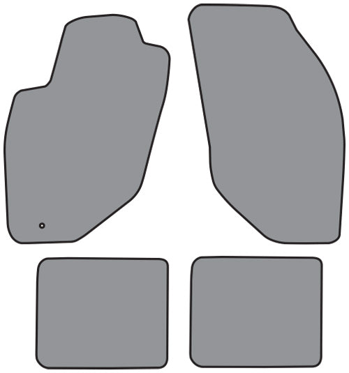 1998-2002 Lincoln Continental Floor Mat 4pc Cutpile (A5351F, FM18R)