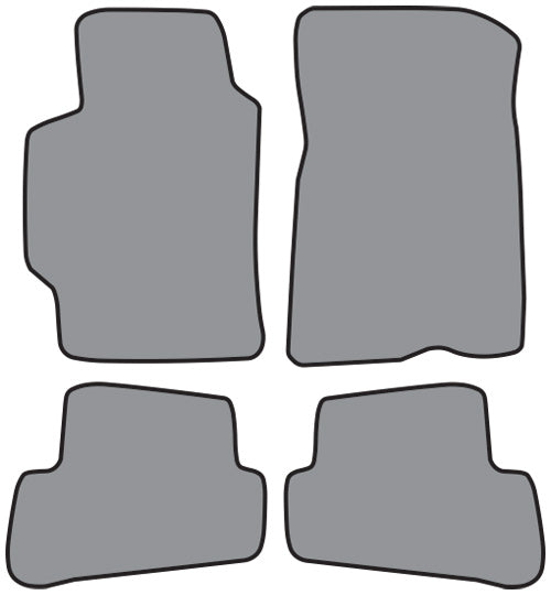 1993-1997 Mazda MX-6 Floor Mat 4pc Cutpile (A5353, A5353R)