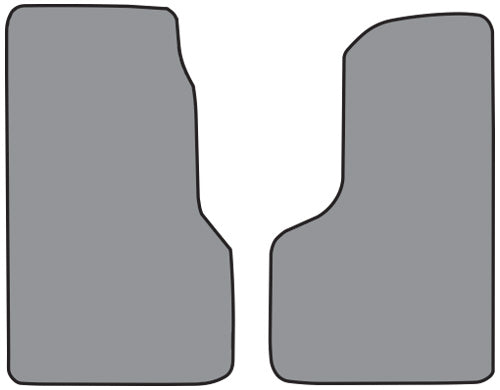 2003-2006 GMC C4500 Topkick Crew Cab Pickup Floor Mat 2pc Cutpile (P505F)