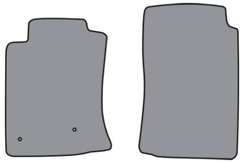 2005-2009 Toyota Tacoma Reg Cab Floor Mat 2pc Cutpile (P506F)
