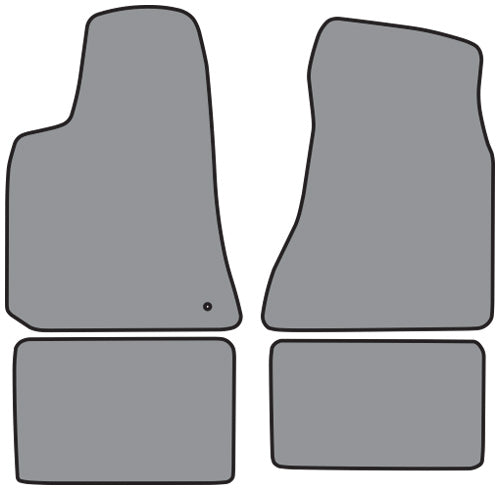 2006-2009 Dodge Charger Floor Mat 4pc Cutpile (FM332, FM332R)