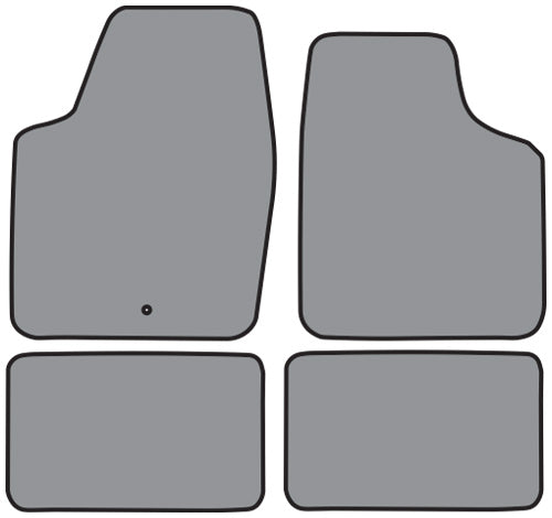 2014-2015 Chevrolet Impala Limited Floor Mat 4pc Cutpile (FM333, FM333R)