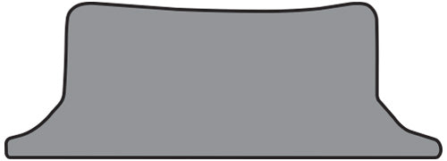 1968-1980 MG MGB Rear Shelf Mat Floor Mat 2nd Row 1pc Cutpile (FM313R)