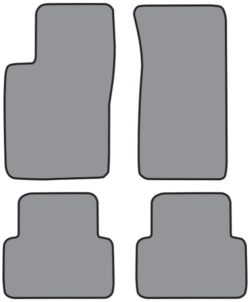 2004-2009 Cadillac SRX Floor Mat 4pc Cutpile (P514, P514R)