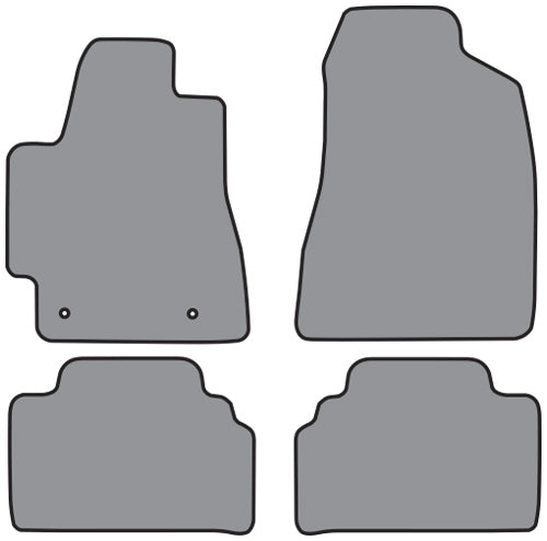 2001-2007 Toyota Highlander Floor Mat 4pc Cutpile (P524, P524R)