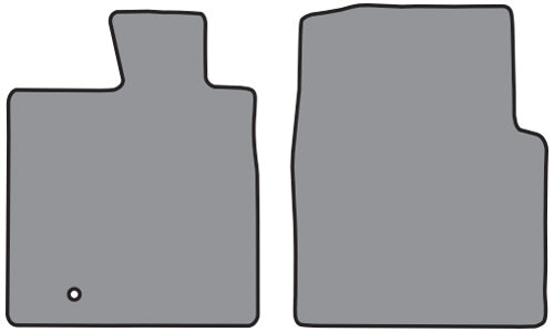 2004-2008 Ford F-150 Reg Cab Floor Mat 2pc Cutpile (FM347F)