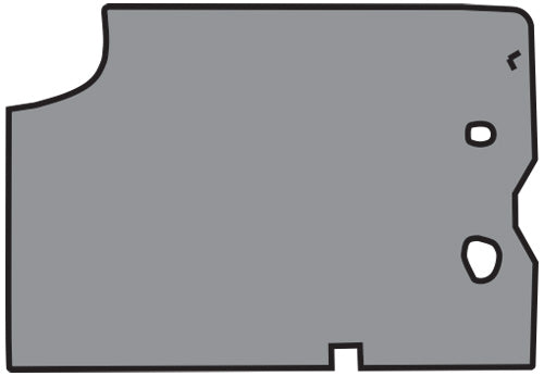 1964-1965 Chevrolet Chevelle Trunk Mat in Carpet with Pad Loop