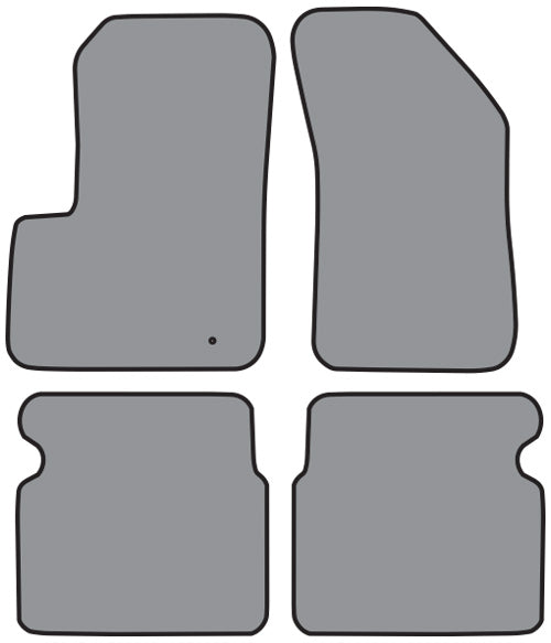 2011-2013 Chrysler 200 Floor Mat 4pc Cutpile (P543, P543R)