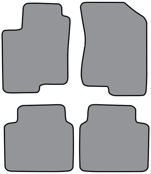 2006-2010 Kia Optima (MG) Floor Mat 4pc Cutpile (P547, P547R)