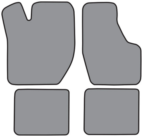 1993-1995 Oldsmobile Cutlass Supreme Convertible Floor Mat 4pc Cutpile (P450F, FM18R)