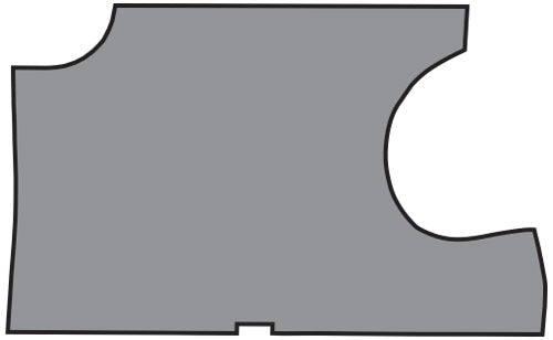 1968-1970 Chevrolet Impala Trunk Mat 2DR Convertible in Carpet with Pad Loop
